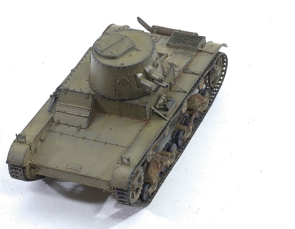 Vickers 6-Ton Light Tank Alt B Early Production. CAMs 1/35 Image