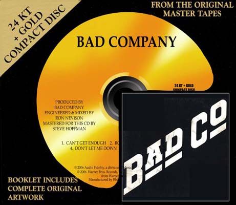 Bad Company (1974) [2006 Audio Fidelity Remastered]