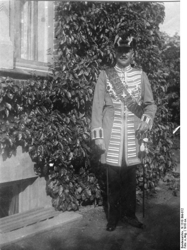 Constantin von Neurath, 1918
