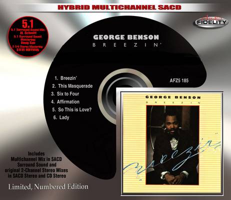 George Benson - Breezin' (1976) [2014, Audio Fidelity Remastered, CD-Layer + Hi-Res SACD Rip]