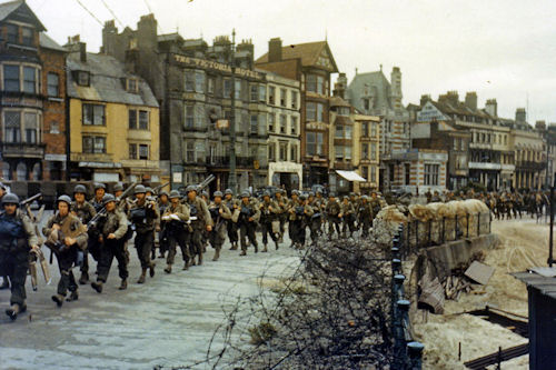 517.816 soldados se embarcaron desde Weymouth para luchar en el Día D