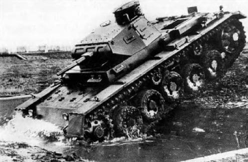 Un Panzer III Ausf A durante unas maniobras previas al conflicto