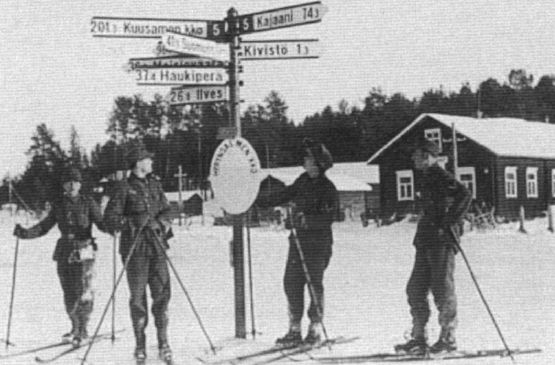 Tropas alpinas en Finlandia. Primavera de 1942