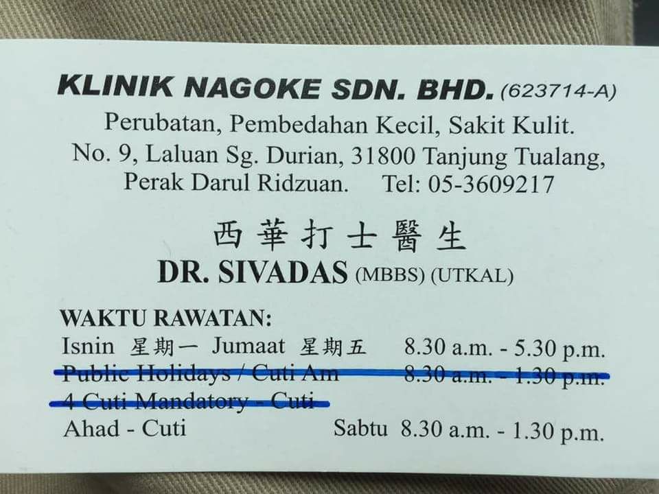 Klinik kulit near me