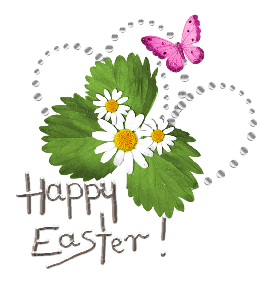 Happy_Easter_Transparent_Text_with_Deco_PNG_Pict