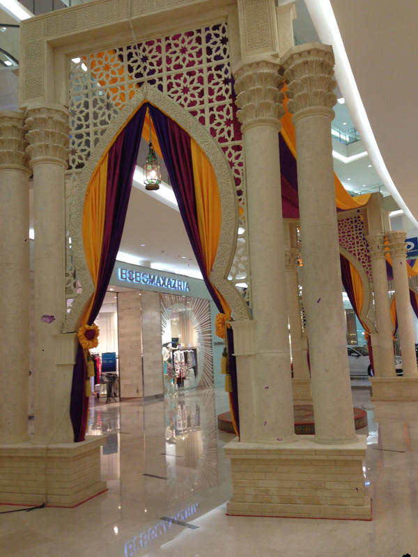  Dekorasi  Lebaran Di  Mall  Gambar Islami