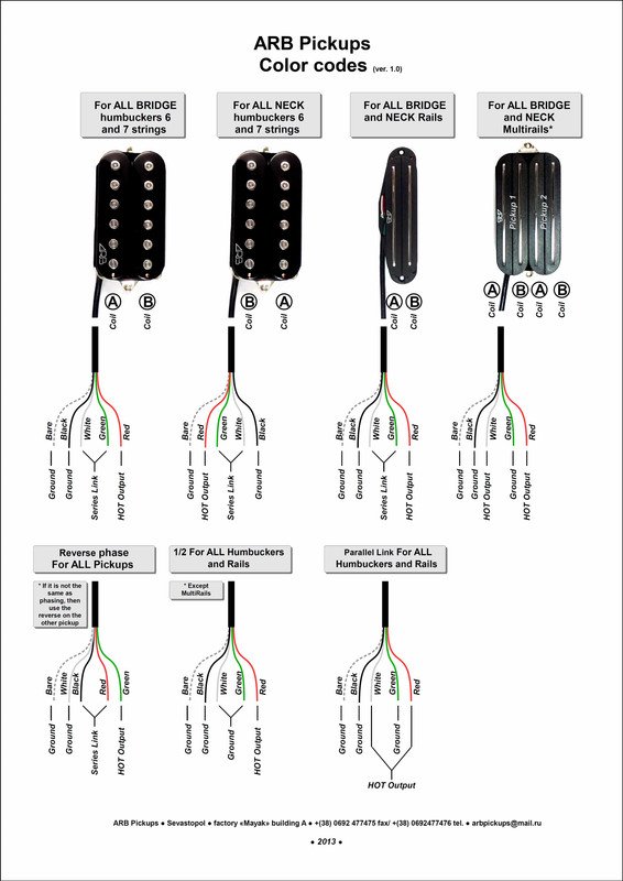 Arb pickups схема