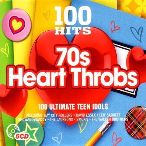 VA - 100 Hits 70s Heart Throbs (5CD) (2016) 320 KBPS