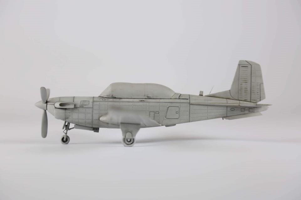 1/48 - Beechcraft T-34C Turbo Mentor By Freedom Model Kits - In Design ...