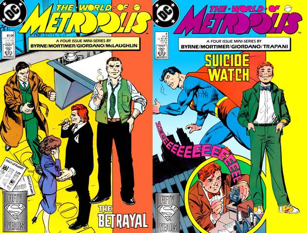 The World of Metropolis #1-4 (1988) Complete